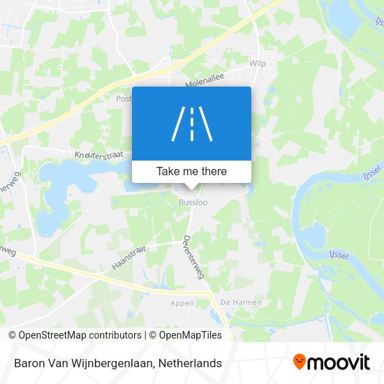 Baron Van Wijnbergenlaan map