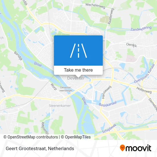 Geert Grootestraat map