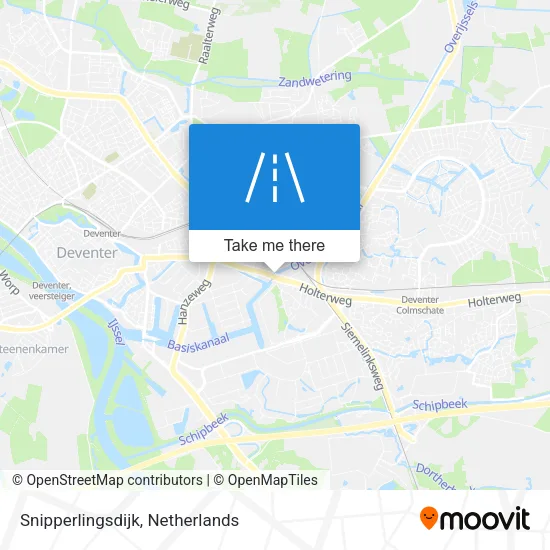 Snipperlingsdijk map