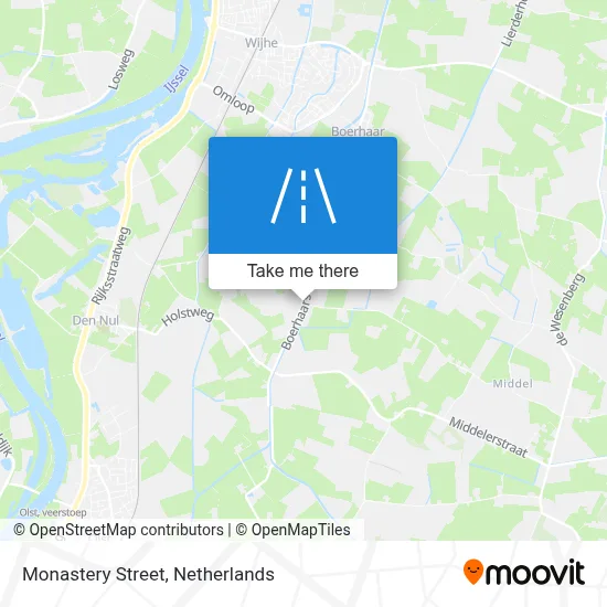 Kloosterstraat map