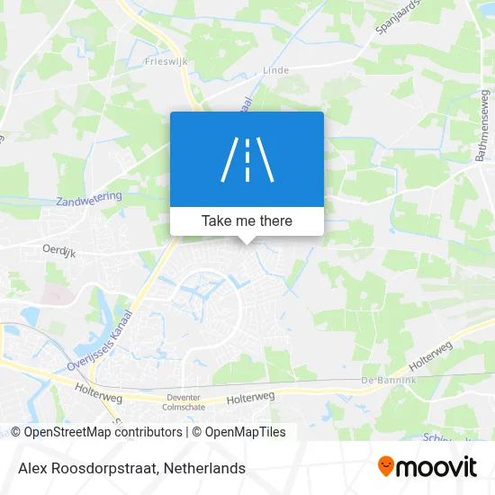 Alex Roosdorpstraat map
