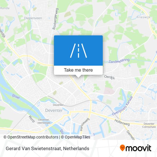 Gerard Van Swietenstraat map