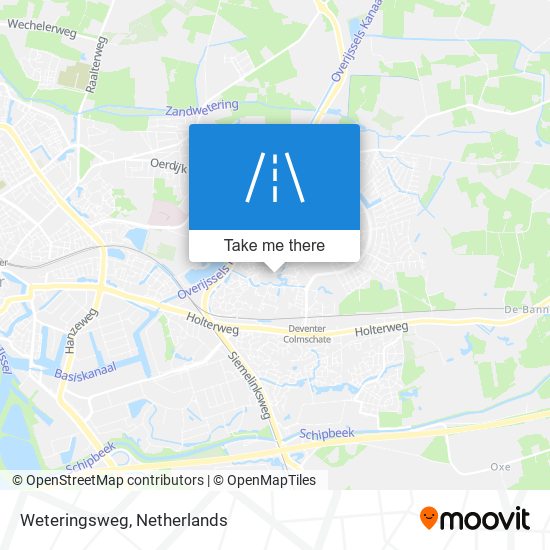 Weteringsweg map