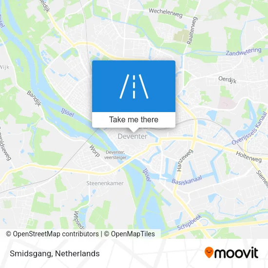 Smidsgang map