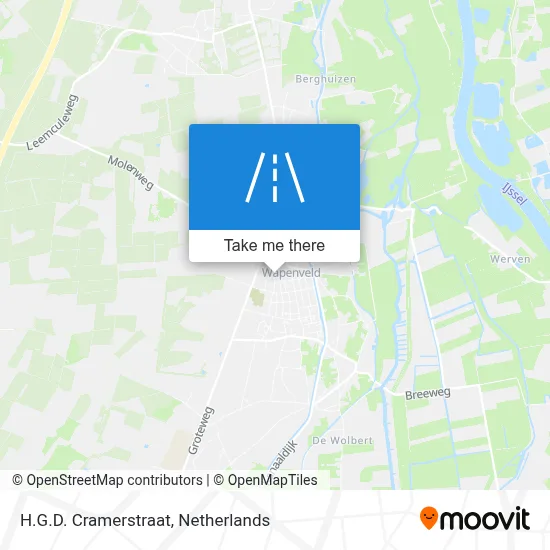 H.G.D. Cramerstraat map