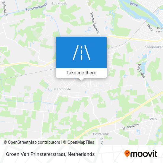 Groen Van Prinstererstraat map