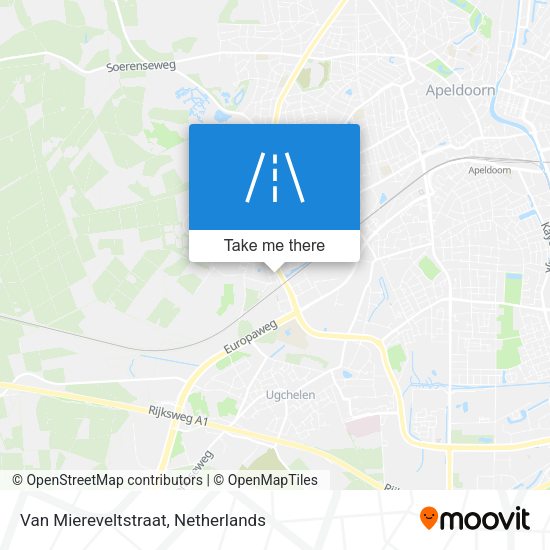 Van Miereveltstraat map