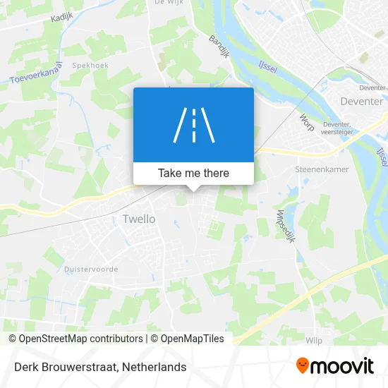 Derk Brouwerstraat map