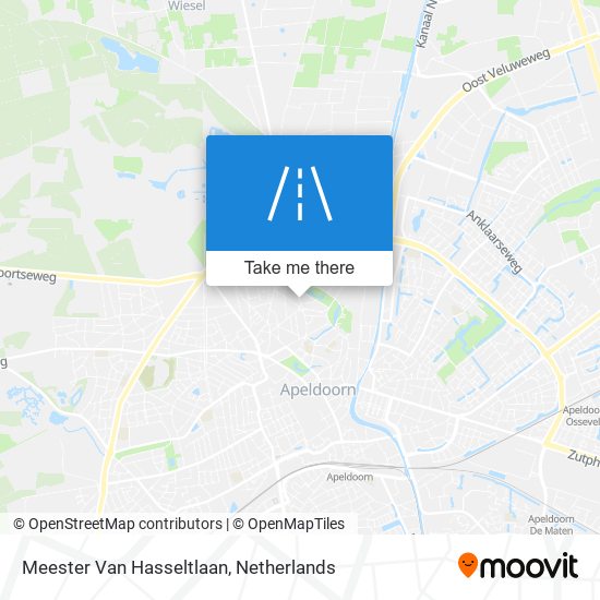 Meester Van Hasseltlaan map