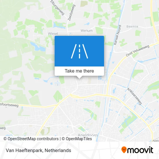 Van Haeftenpark map