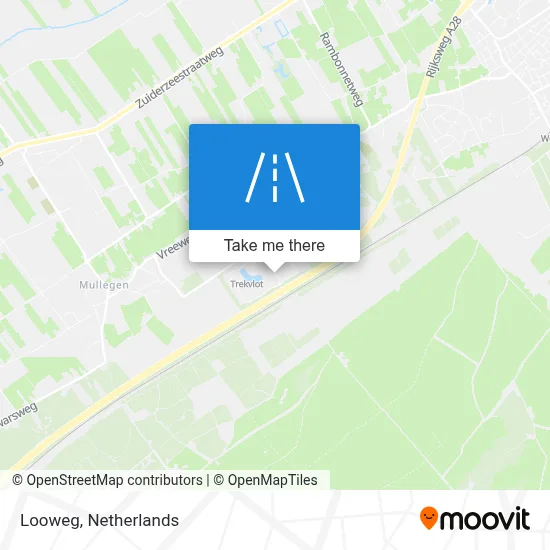 Looweg map