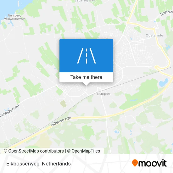 Eikbosserweg map