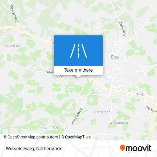 Wisselseweg map