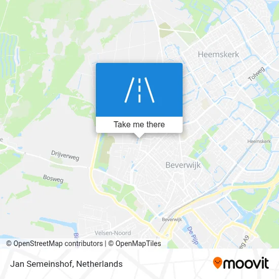 Jan Semeinshof map