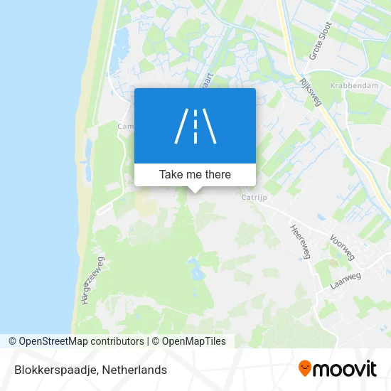 Blokkerspaadje map