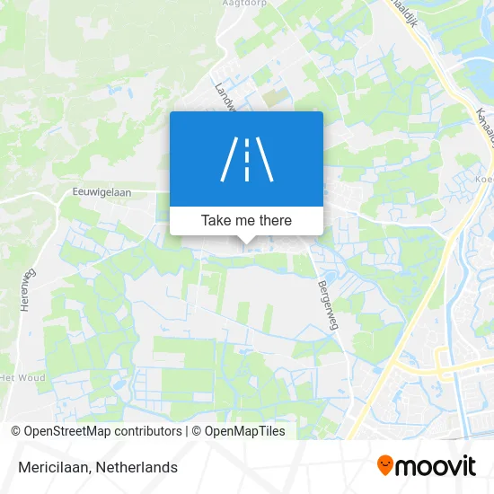 Mericilaan map
