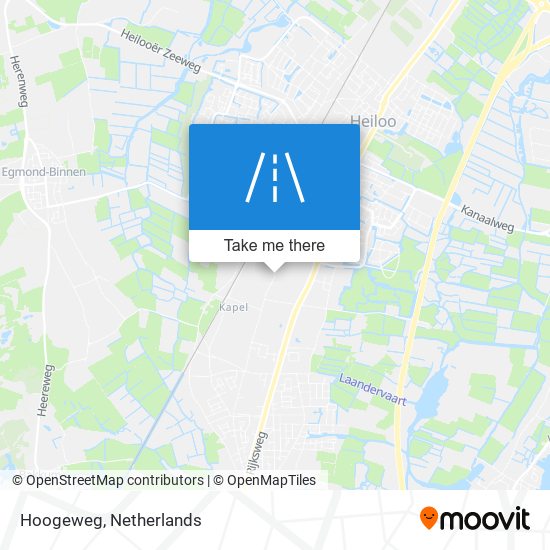 Hoogeweg map