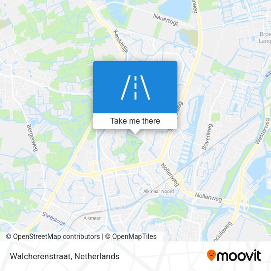 Walcherenstraat map