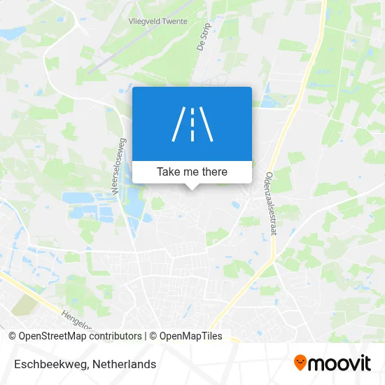 Eschbeekweg map