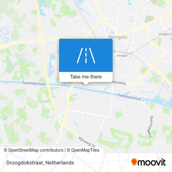 Droogdokstraat map