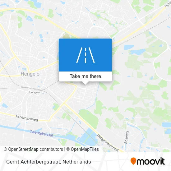 Gerrit Achterbergstraat map