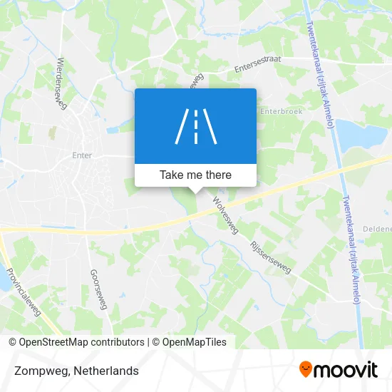 Zompweg map