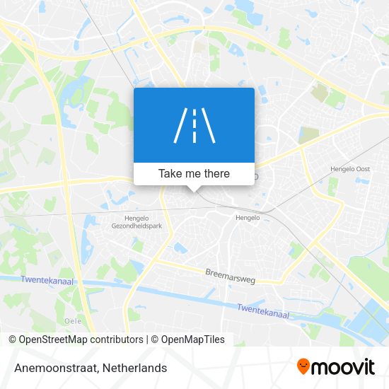 Anemoonstraat map