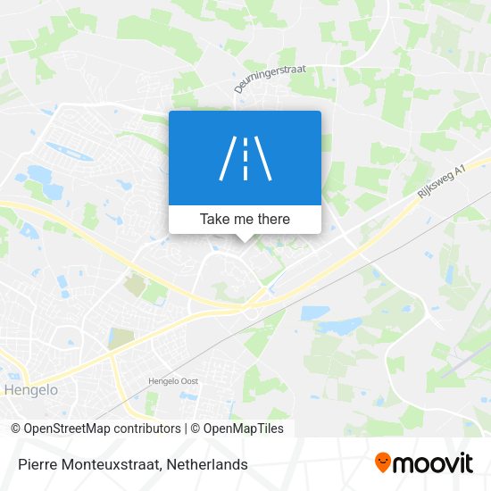 Pierre Monteuxstraat map
