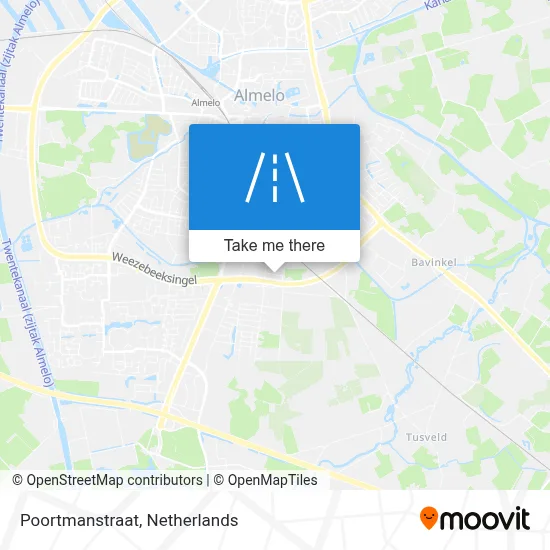 Poortmanstraat map