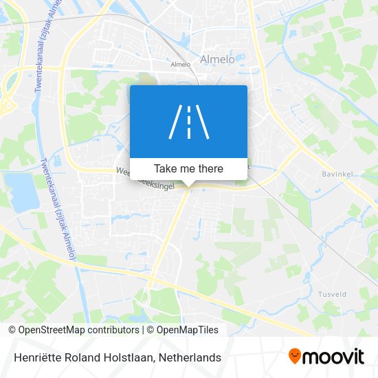 Henriëtte Roland Holstlaan map