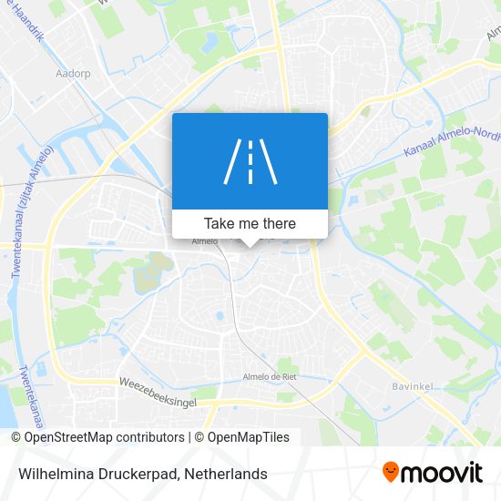 Wilhelmina Druckerpad map