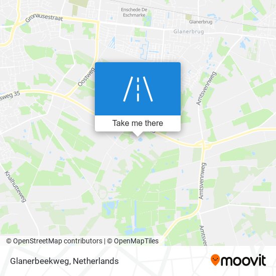 Glanerbeekweg map