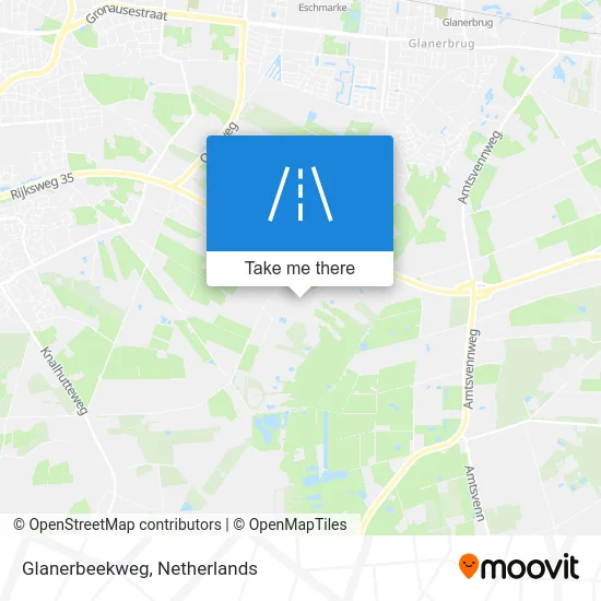 Glanerbeekweg map