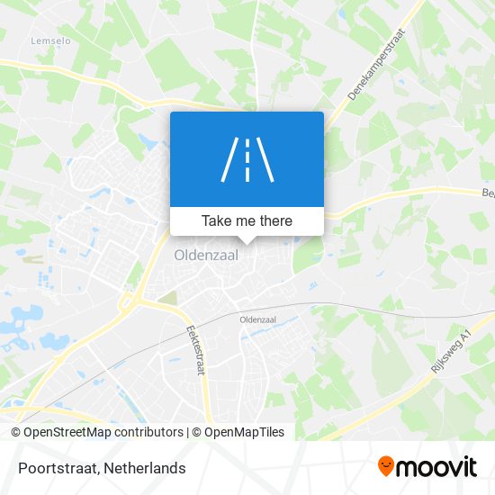 Poortstraat map