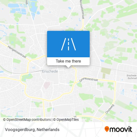 Voogsgerdburg map