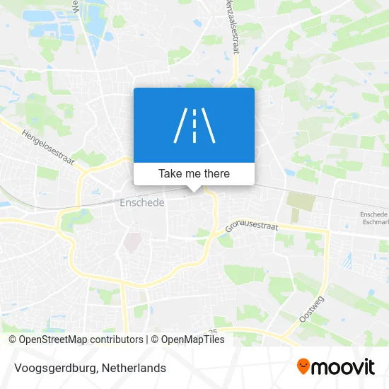 Voogsgerdburg map