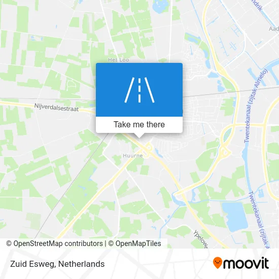 Zuid Esweg map