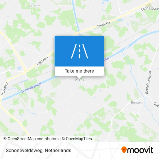 Schoneveldsweg map