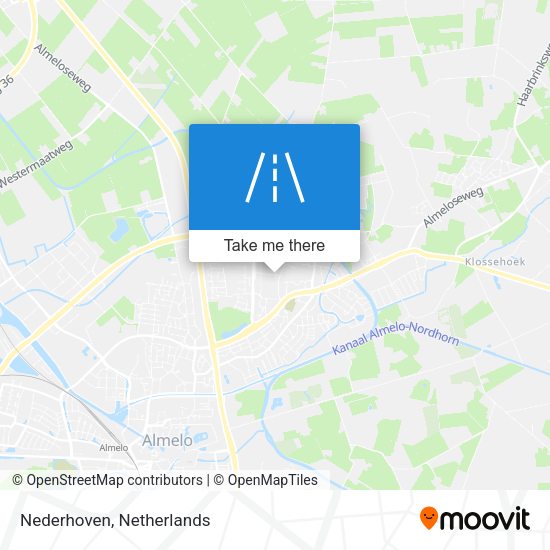 Nederhoven map