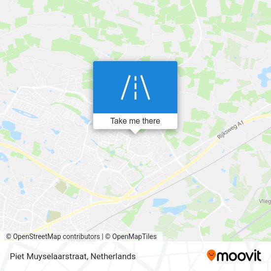 Piet Muyselaarstraat map