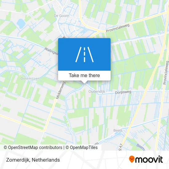 Zomerdijk map
