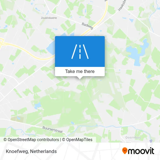 Knoefweg map