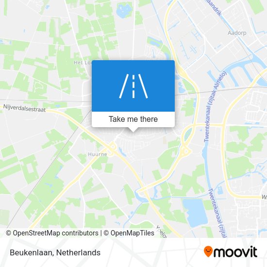 Beukenlaan map