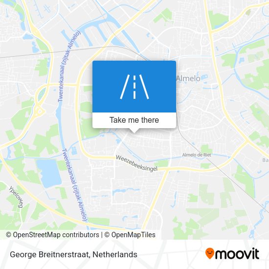 George Breitnerstraat map