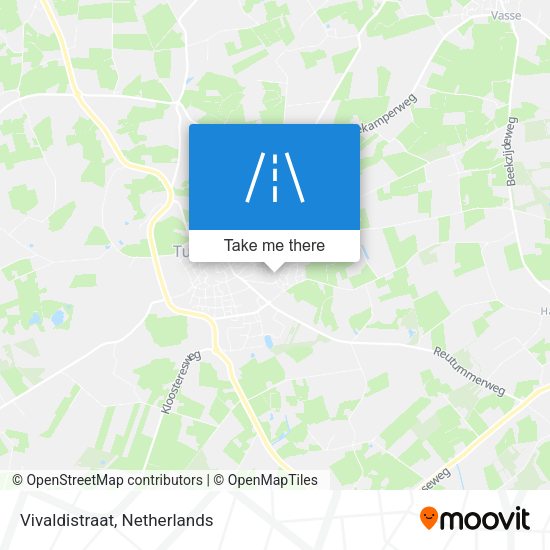 Vivaldistraat map