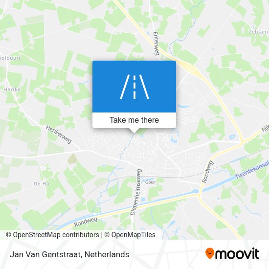 Jan Van Gentstraat map