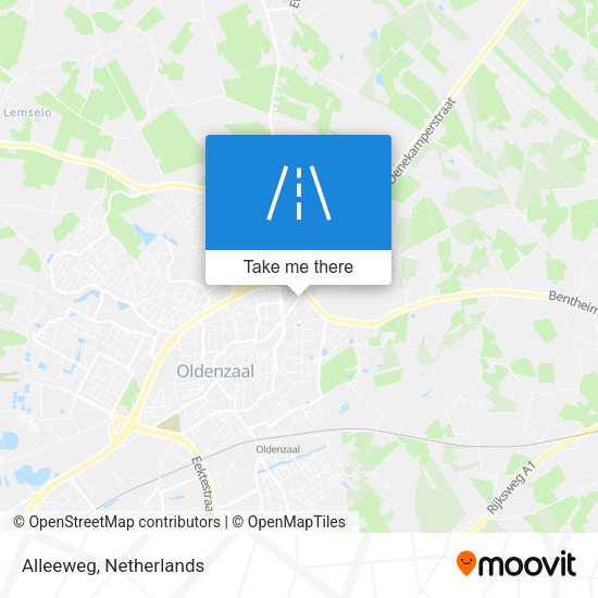 Alleeweg map