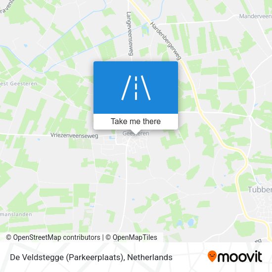 De Veldstegge (Parkeerplaats) map
