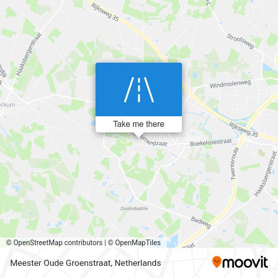 Meester Oude Groenstraat map