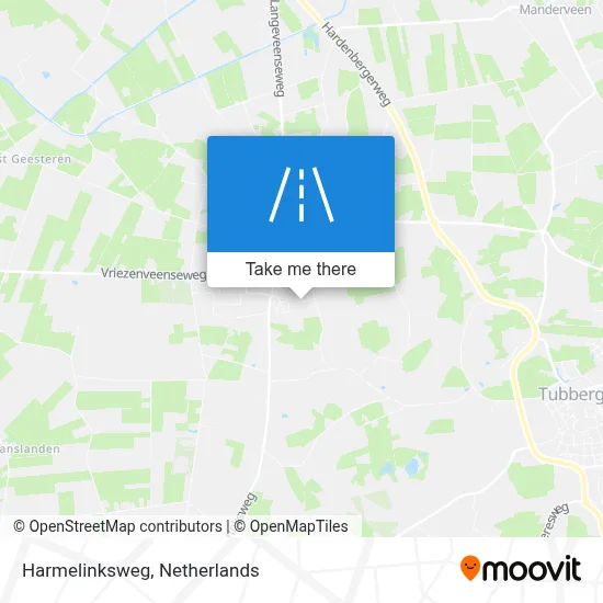 Harmelinksweg map
